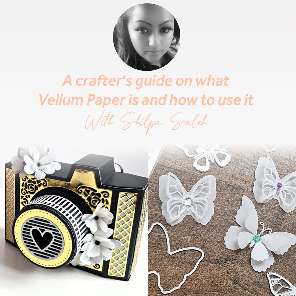 What is Vellum & How to Use It  Vellum paper, Printable scrapbook paper,  Vellum crafts