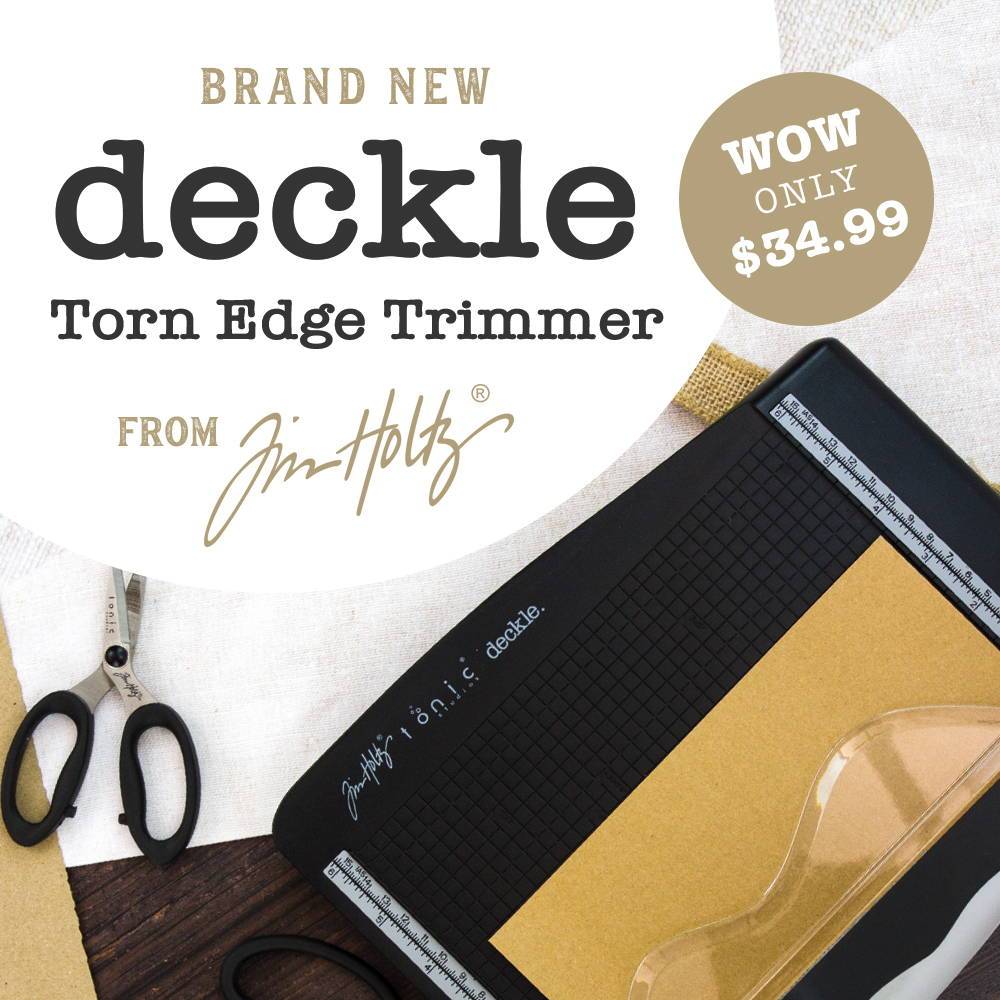 Tim Holtz - Deckle Torn Edge Trimmer – Tonic Studios USA