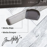 Load image into Gallery viewer, Tim Holtz Media Tool Set with Straight Edge and Scraper