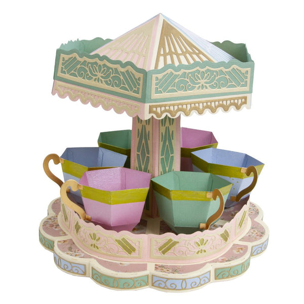 Twirling Tea Cups Die Set - 5431e