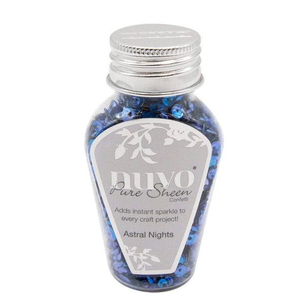 Nuvo Pure Sheen Sequins or Confetti, 50mL Jar