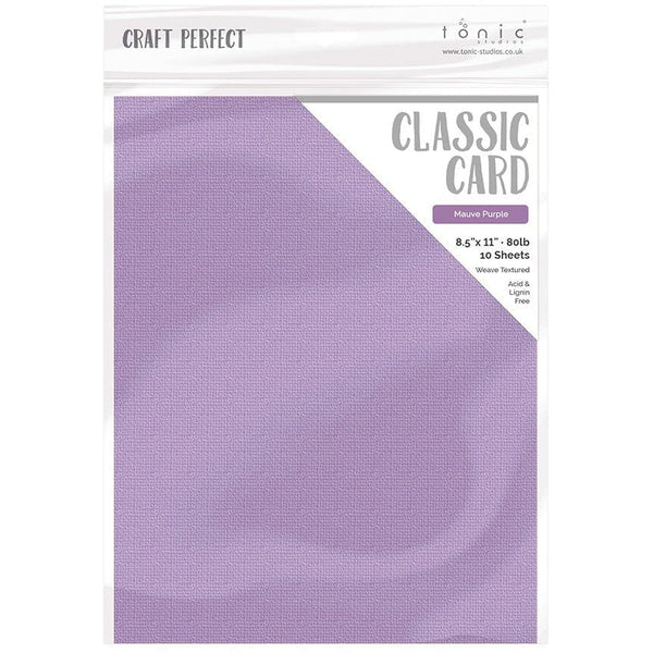 Craft Perfect 8.5x11 Weave Textured Classic Cardstock Pack
