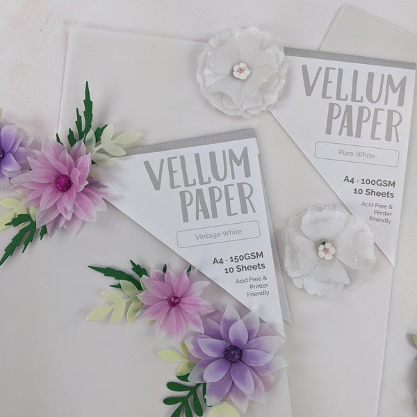Craft Perfect 8.5x11 Vellum Paper, 10 pack