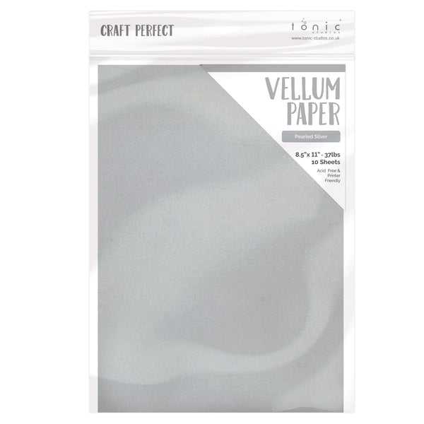 Craft Perfect 8.5x11 Vellum Paper, 10 pack