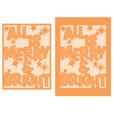 Load image into Gallery viewer, Tonic Studios Die Cutting Festive Frames - Merry &amp; Bright Die Set -5289e