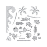 Load image into Gallery viewer, Tonic Studios Stamp Club Stamp Club - Aloha Paradise - Stamp &amp; Die Set - SC21