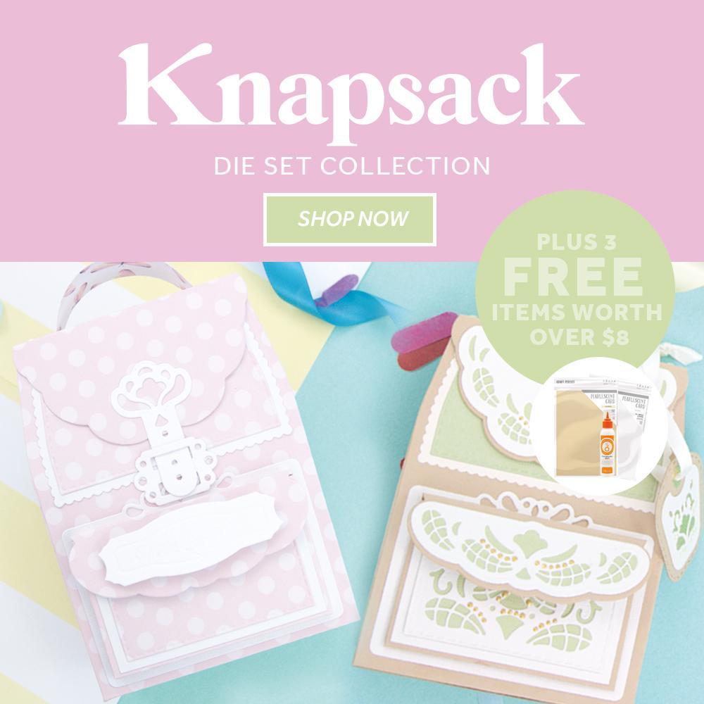 Beautifully Embellished Knapsack