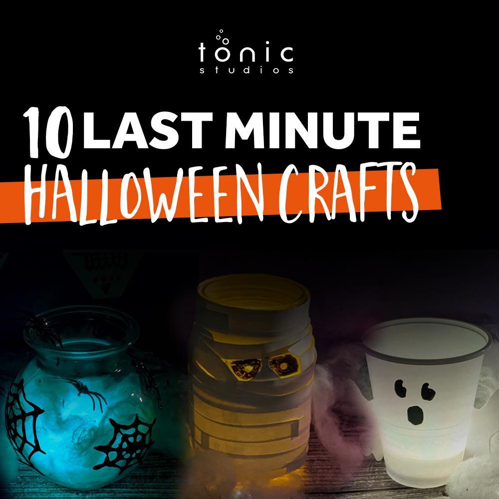 10 last minute fun halloween arts and craft ideas 
