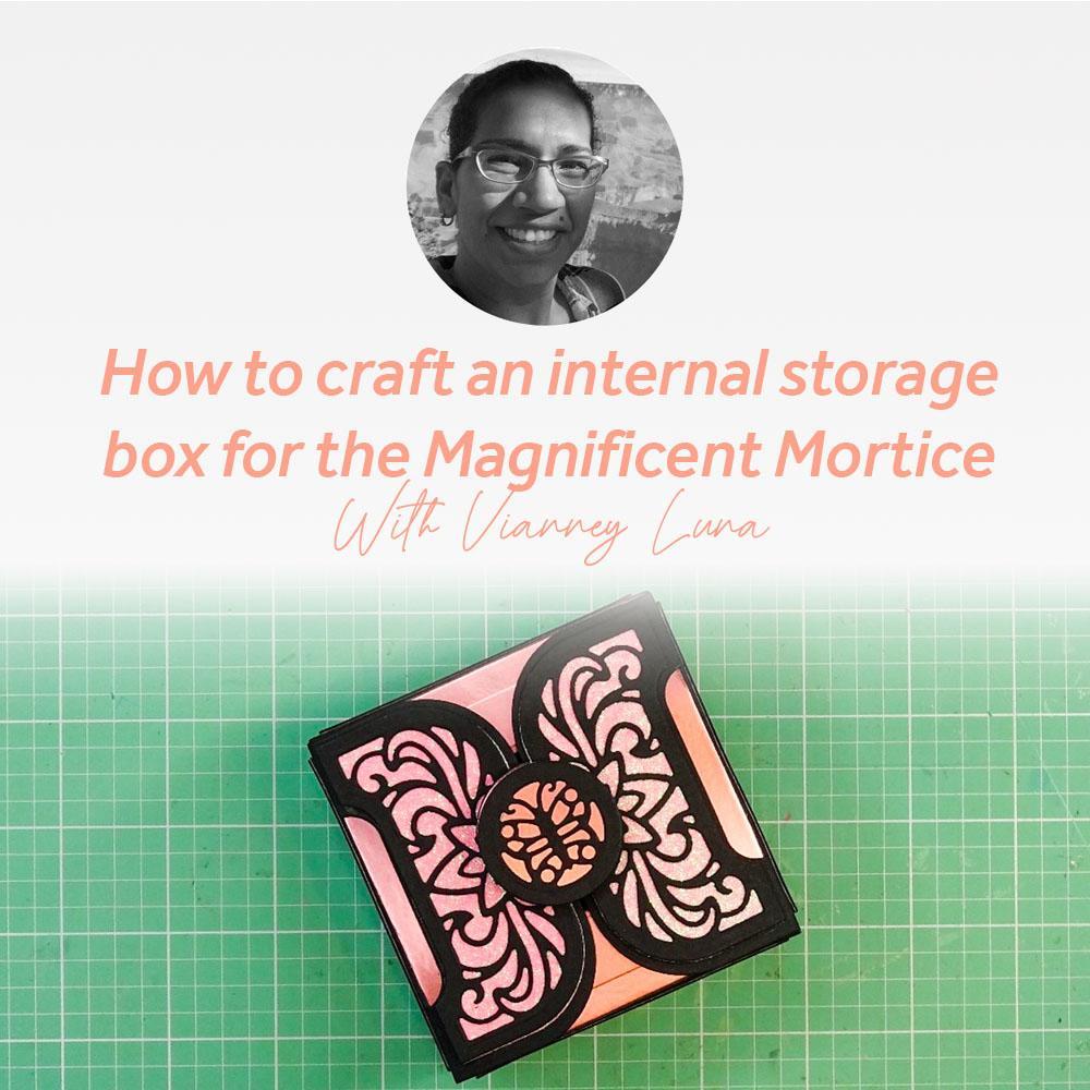 How to craft an internal storage box for the Magnificent Mortice