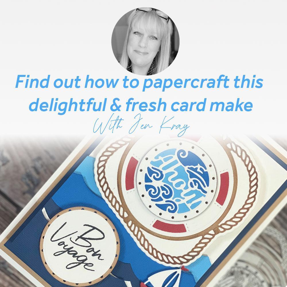 Find out how to craft this delightful &amp; fresh card make