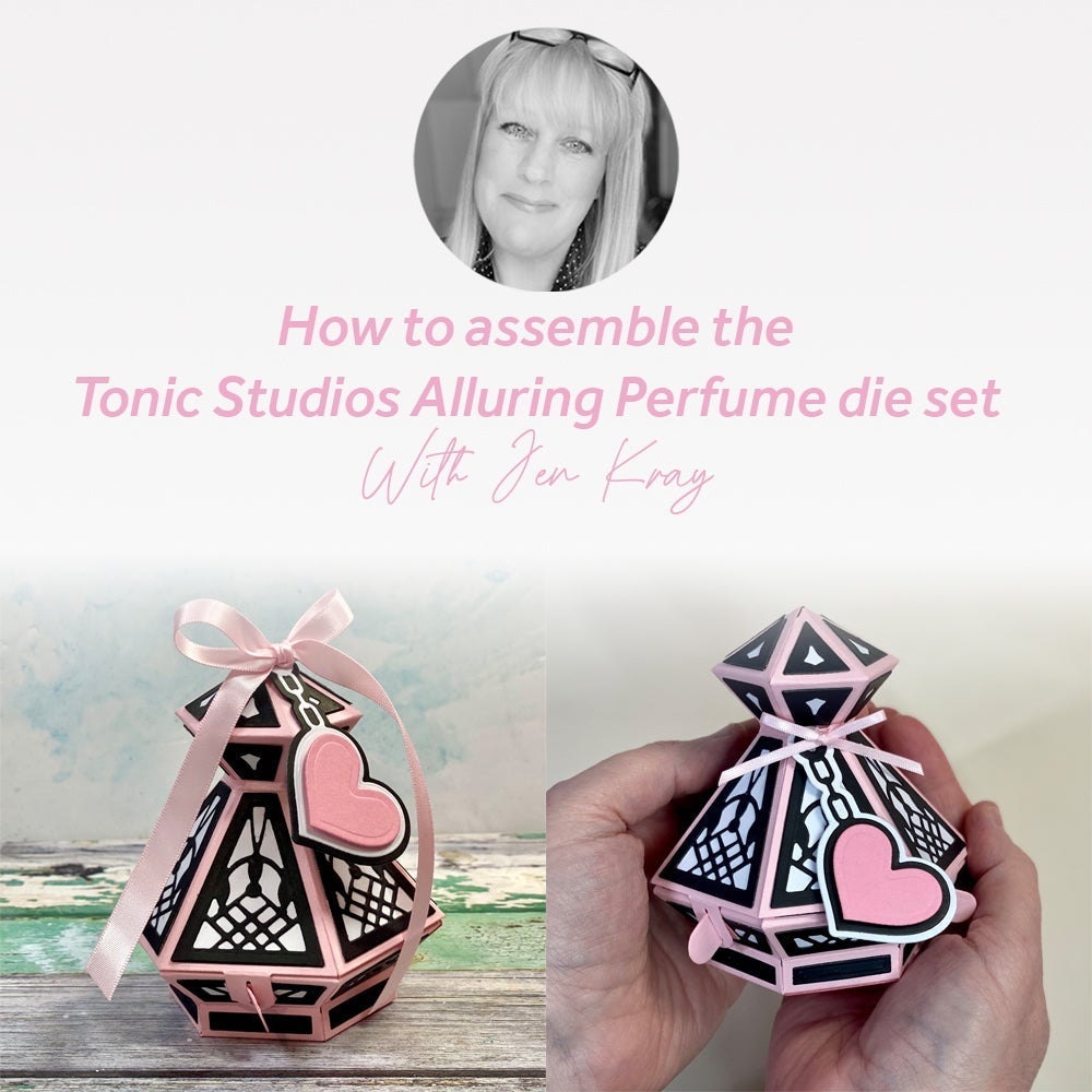 How to assemble the Tonic Studios Alluring Perfume die set