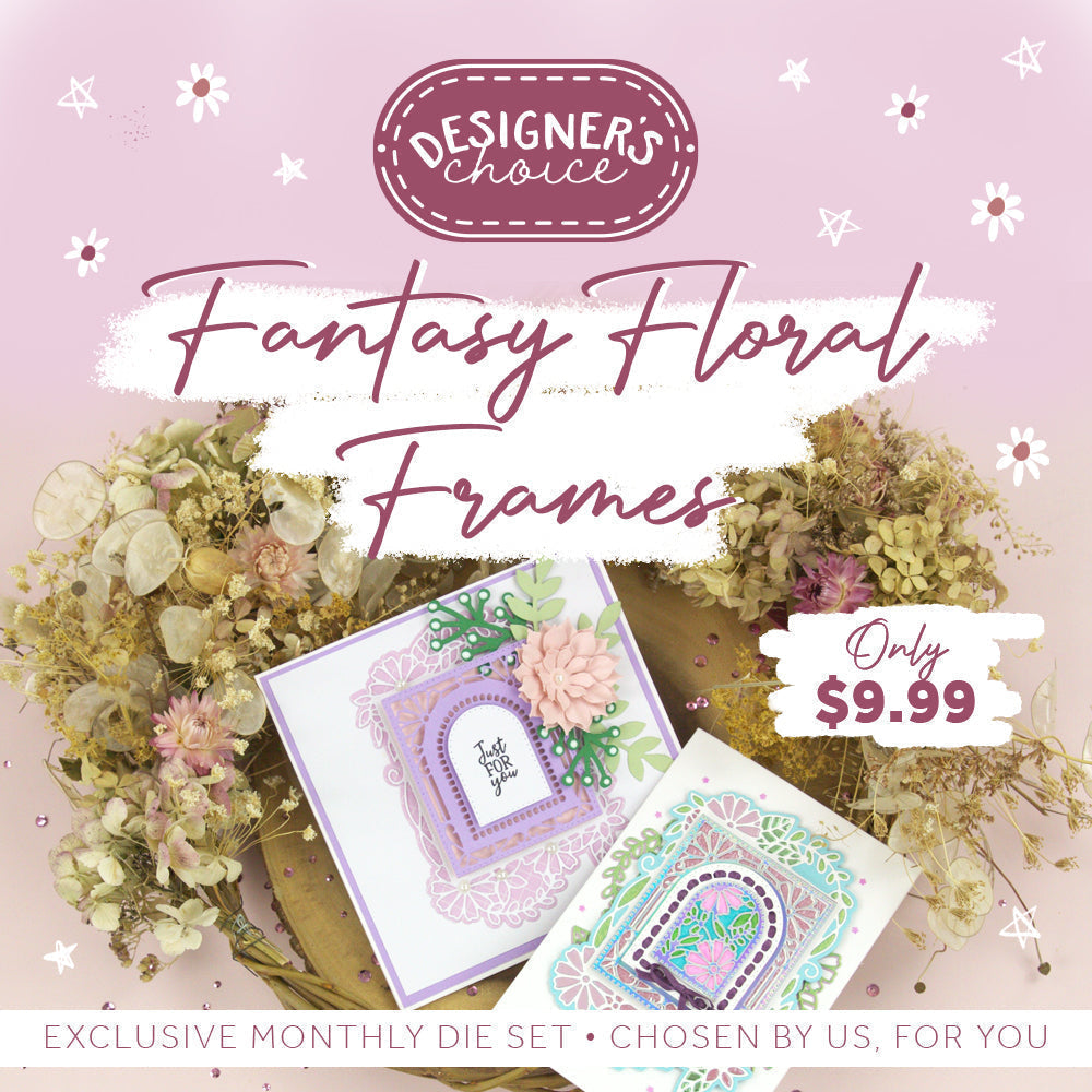 Designer's Choice - Fantasy Floral Frame