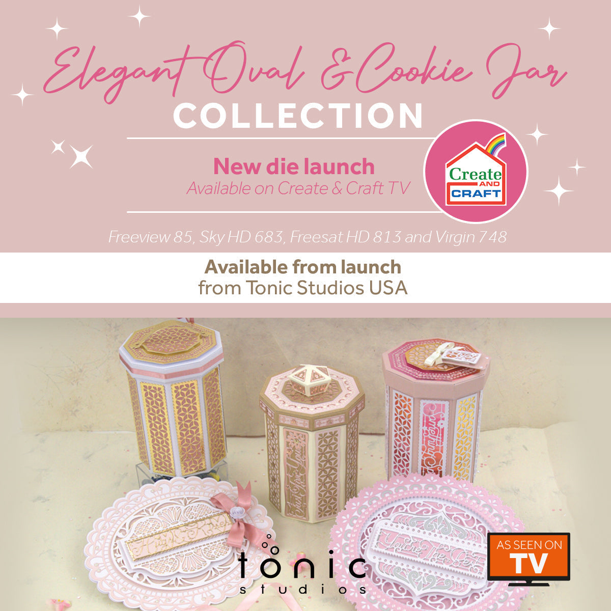Irresistible Cookie Jar & Elegant Ovals Collection