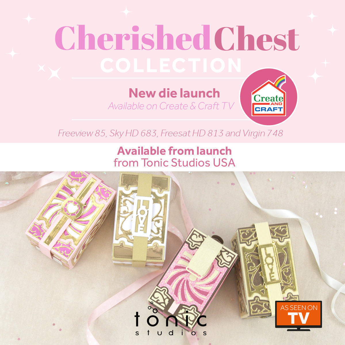 Cherished Chest Collection. New die launch coming soon!