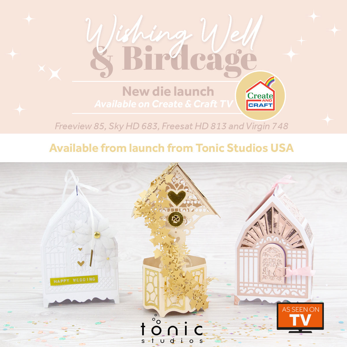 Enchanted Wishing Well and Beautiful Bird Cage Collection
