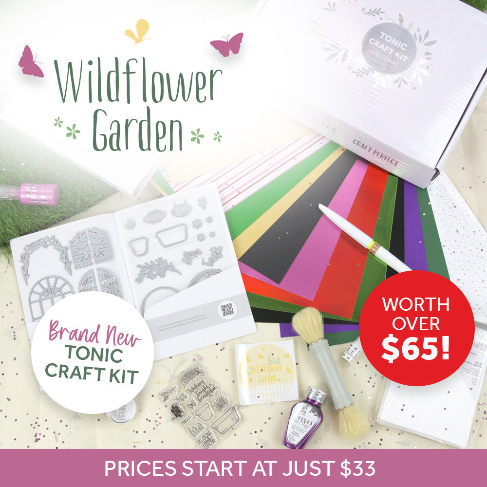 Tonic Craft Kit 54 - Wildflower Garden