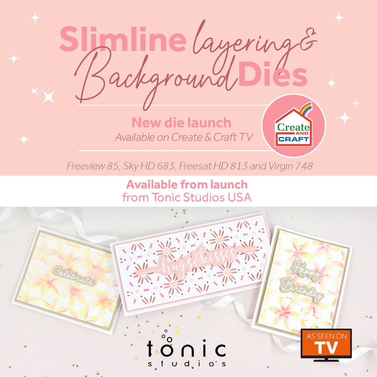 Slimline Layering and Background Dies