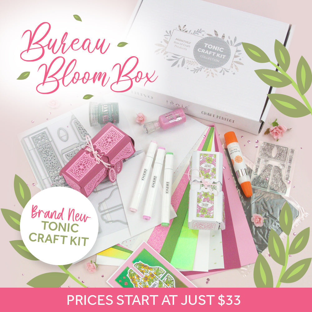 Tonic Craft Kit 55 - Floral Bureau Box