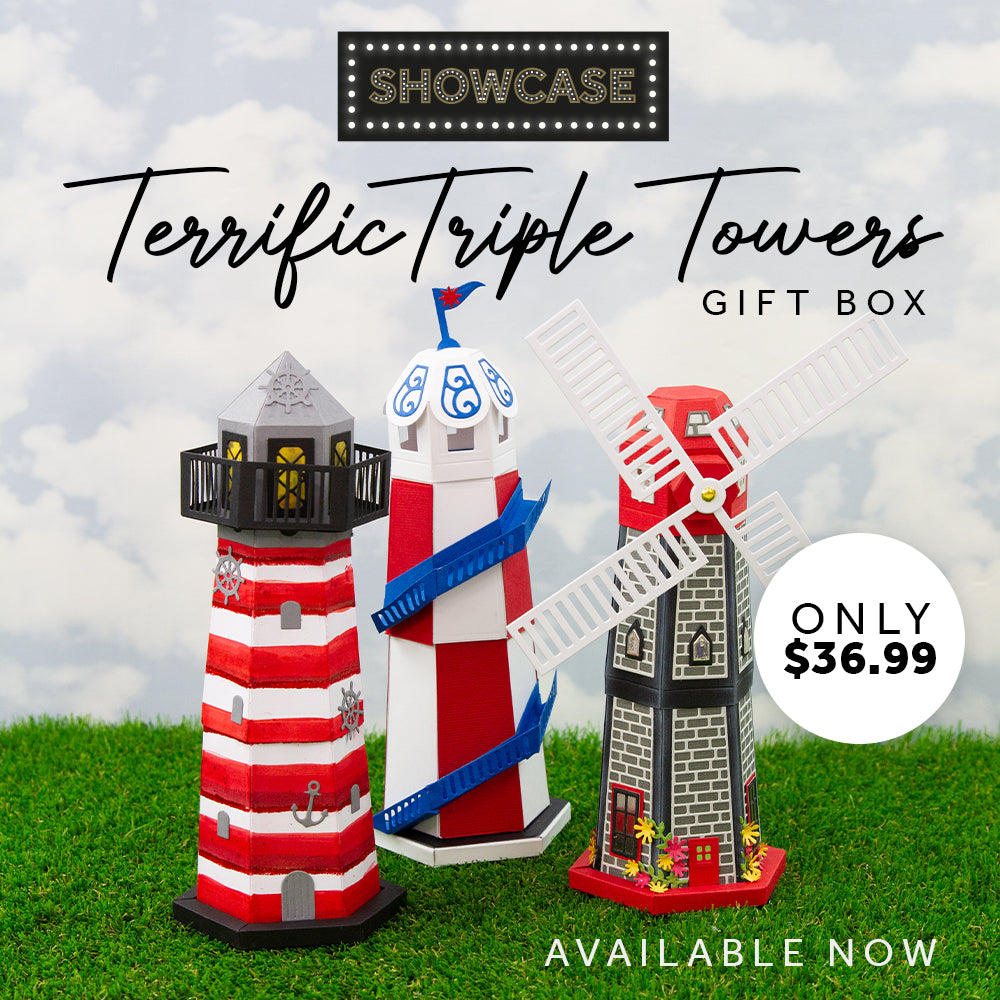 Terrific Triple Towers Die Set - Showcase