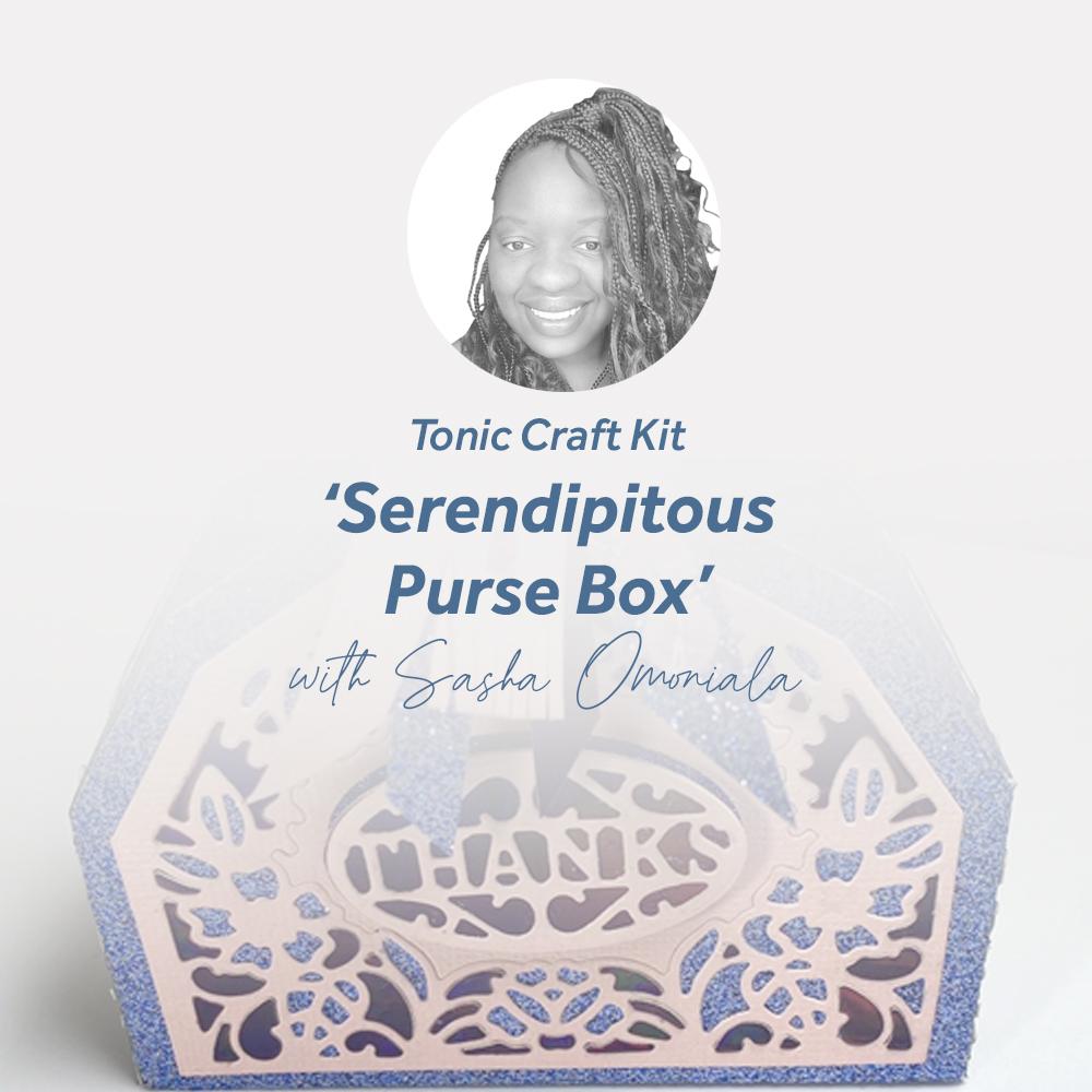Tonic Craft Kit Serendipitous Purse Box With Sasha Omoniala