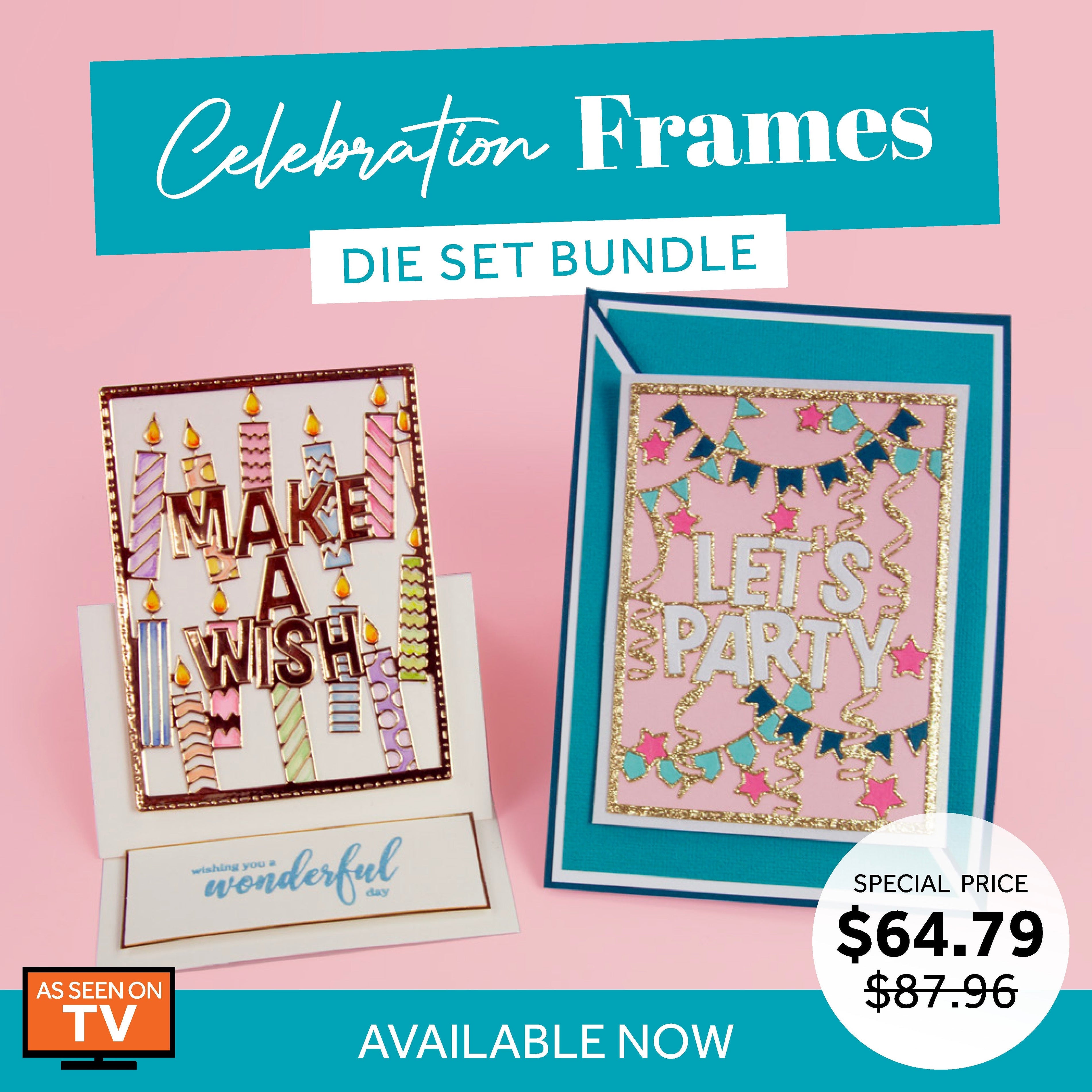 Celebration Frames Die Set Collection
