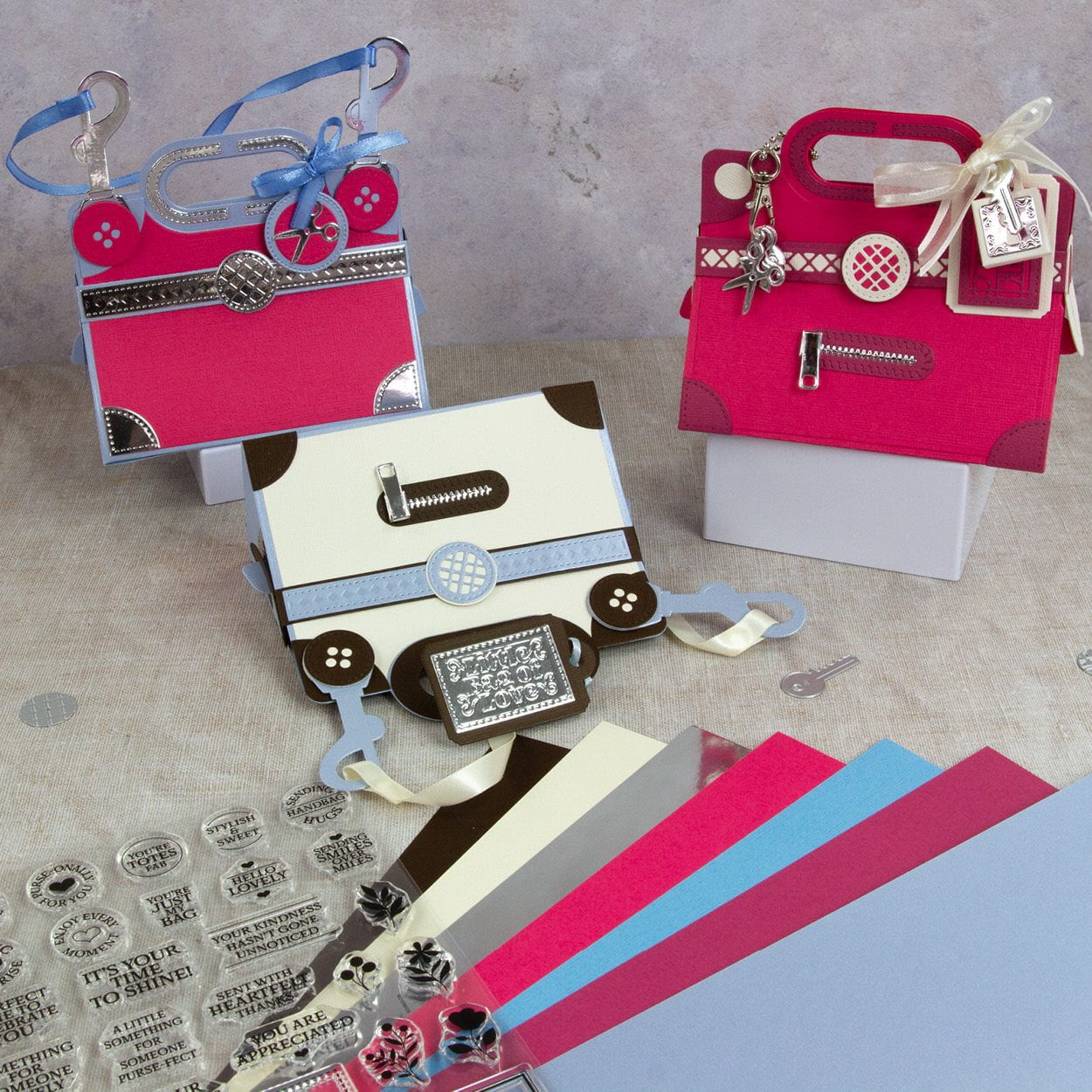Tonic Craft Kit 95 - Elegant Argyle Gift Bag