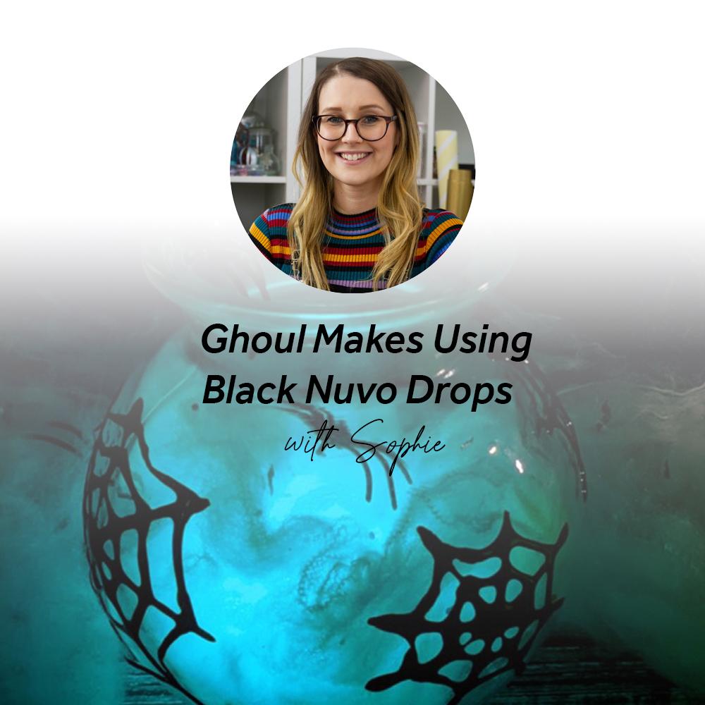 GHOUL Makes Using Black Nuvo Drops