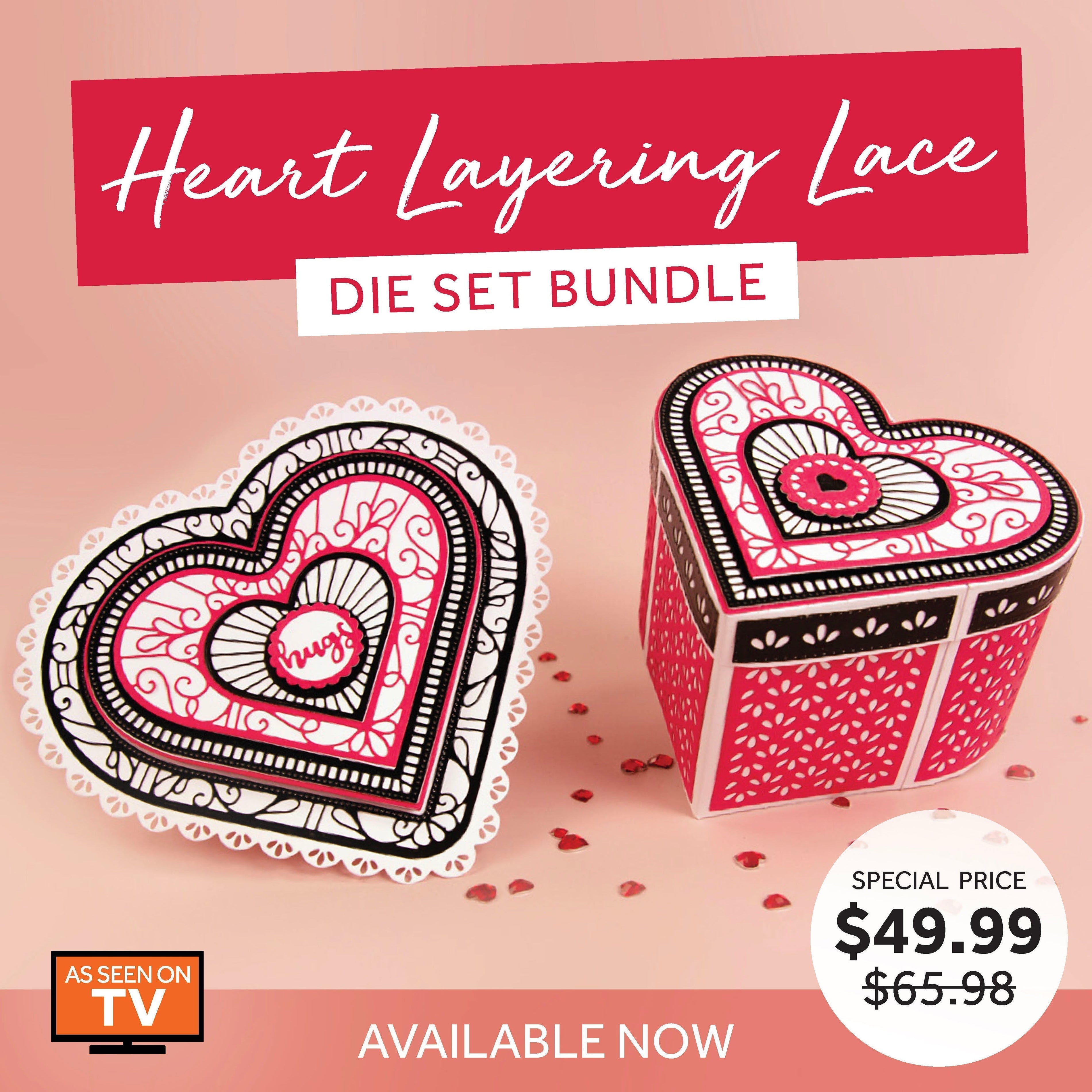 Heart Layering Lace Collection