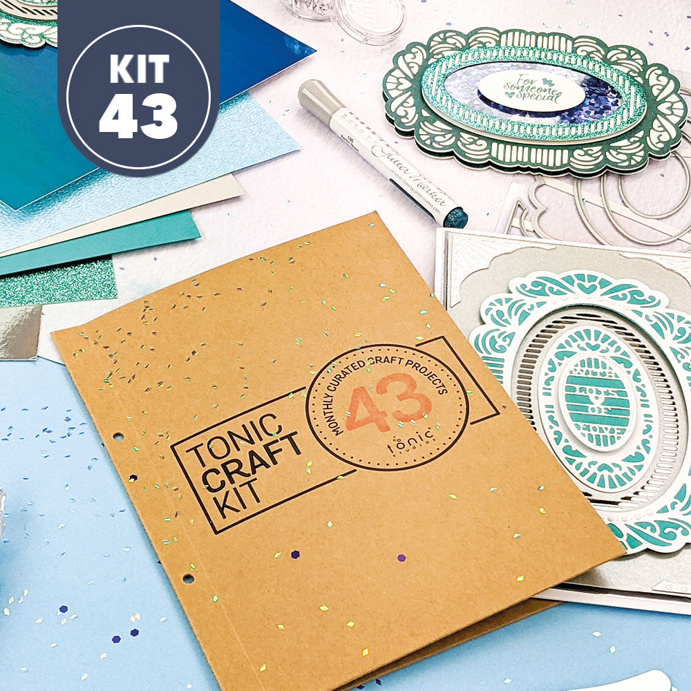 Tonic Craft Kit 43 - Just For Blue - Inspiration