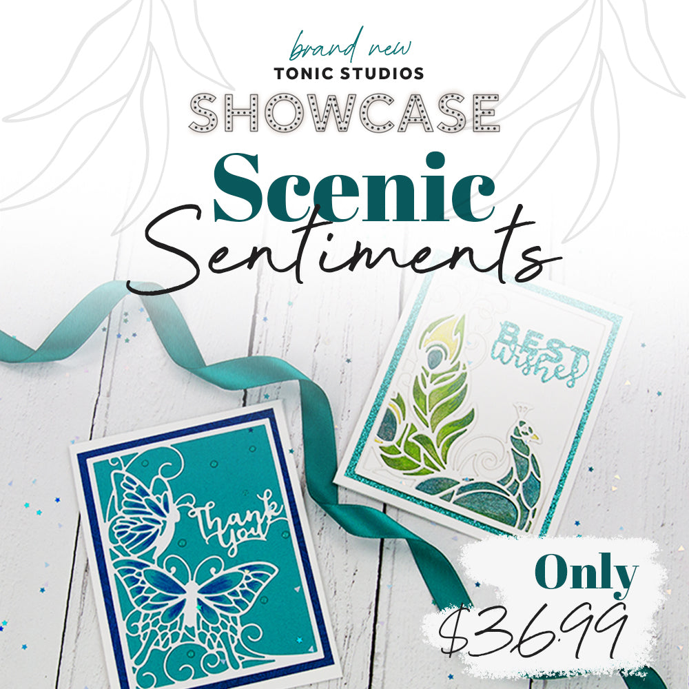 Tonic Studios Scenic Sentiments Showcase Set, get it today for $36.99