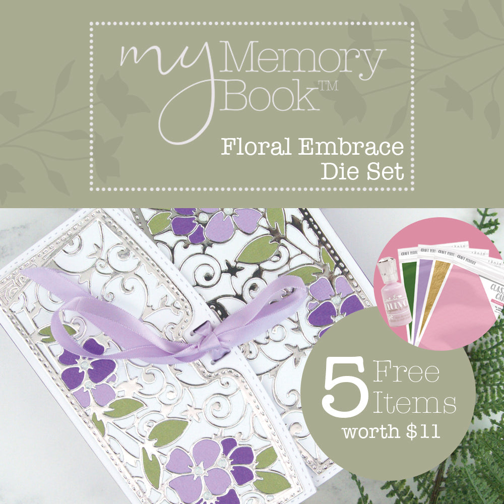 My Memory Book - Floral Embrace