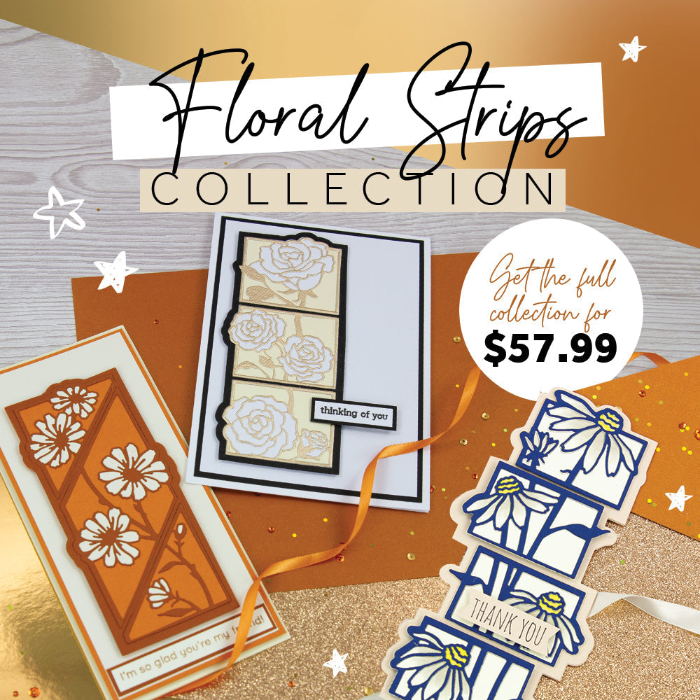 Floral Split Strips Collection