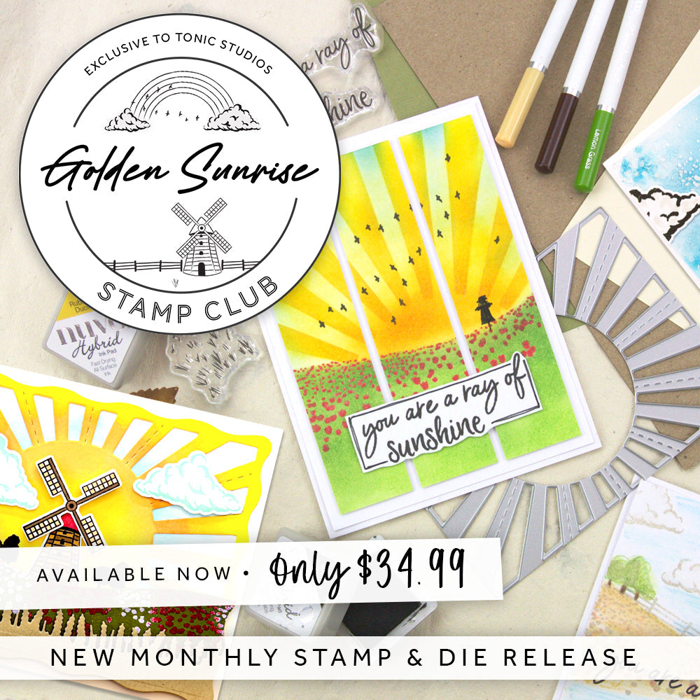 Stamp Club - Golden Sunrise