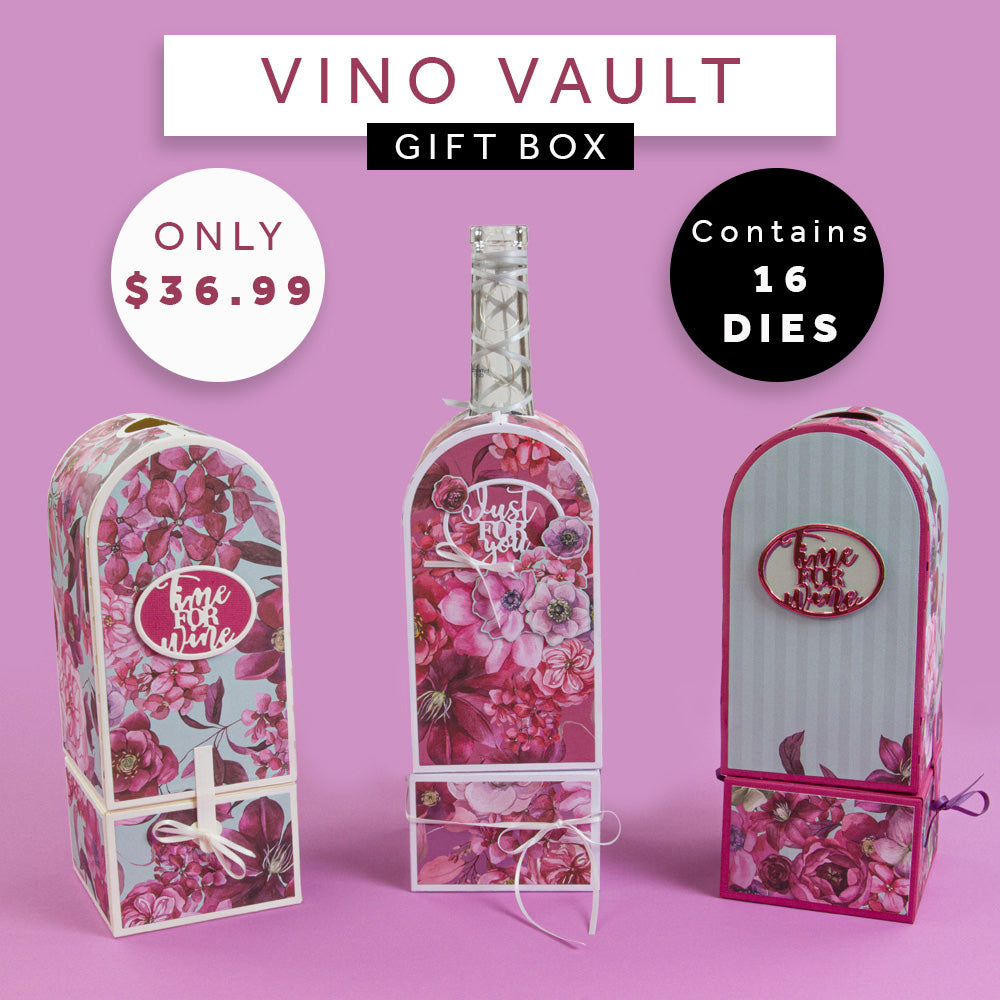 Vino Vault Die Set Showcase Tonic Studios USA