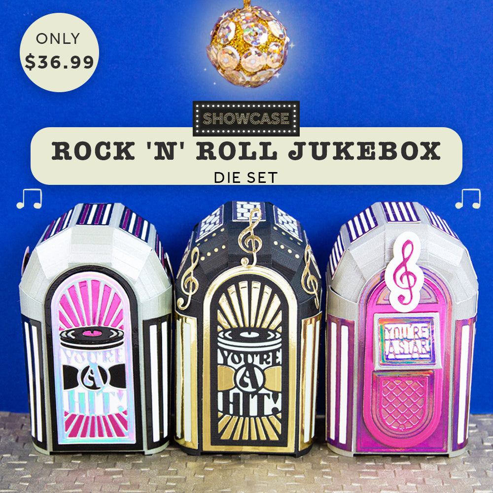 Rock 'n' Roll Jukebox Die Set - Showcase