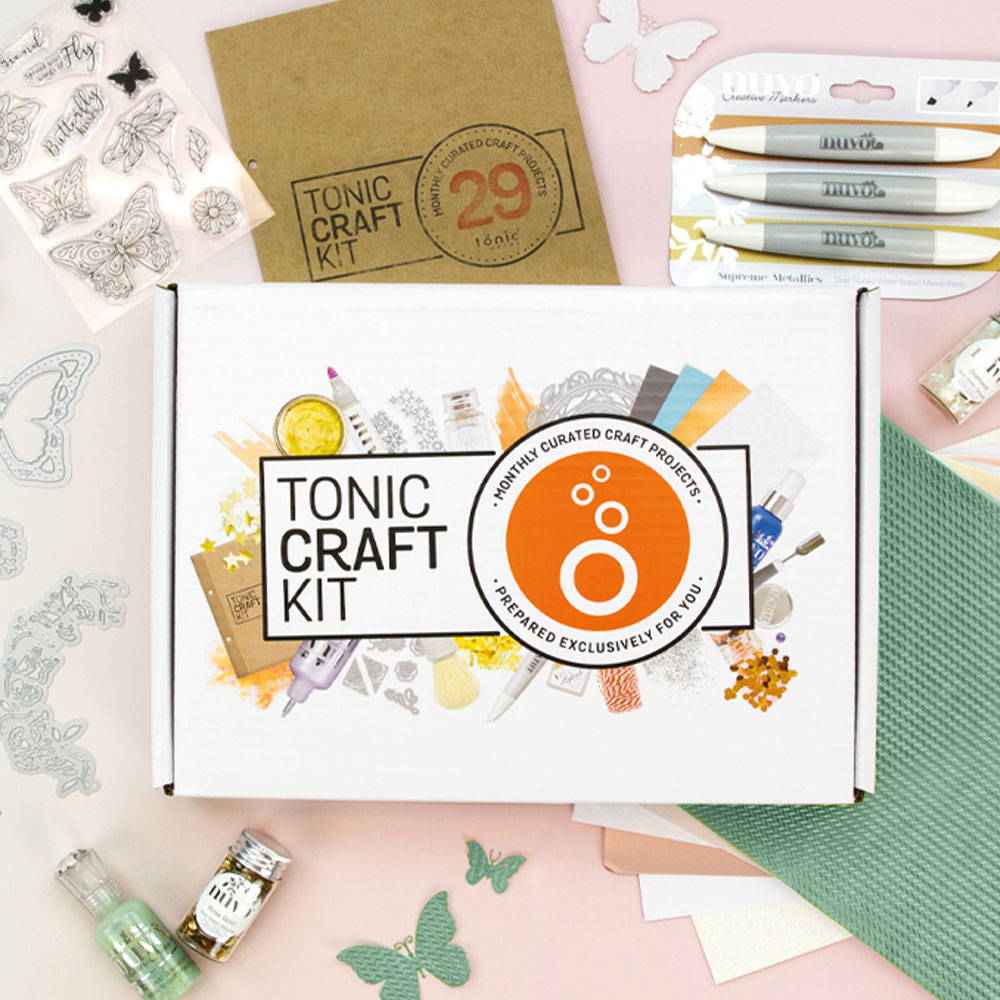 Tonic Craft Kit 29 - Dot & Drop Butterfly