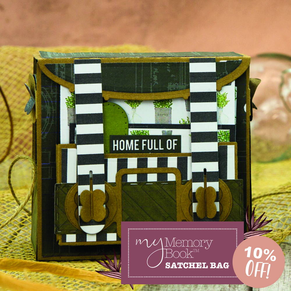 Memory Book Satchel Bag Die Set