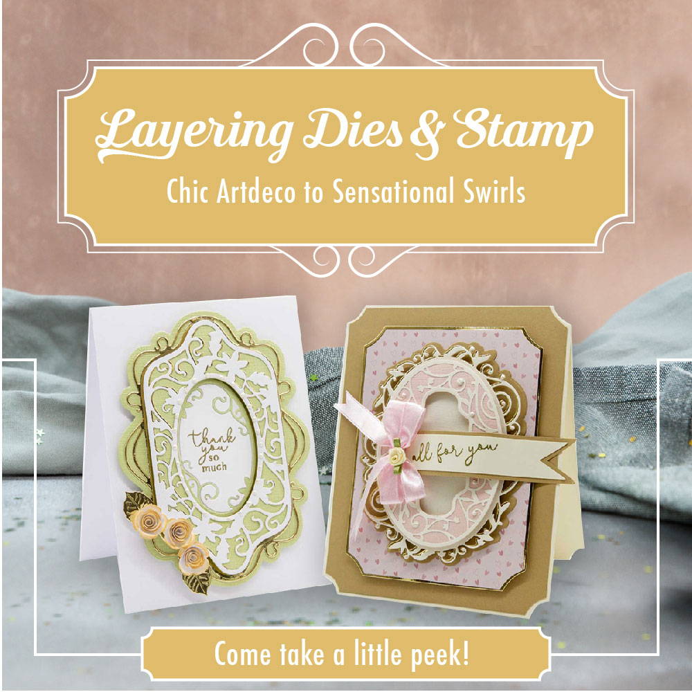 Layering Frame Dies & Stamp Collection