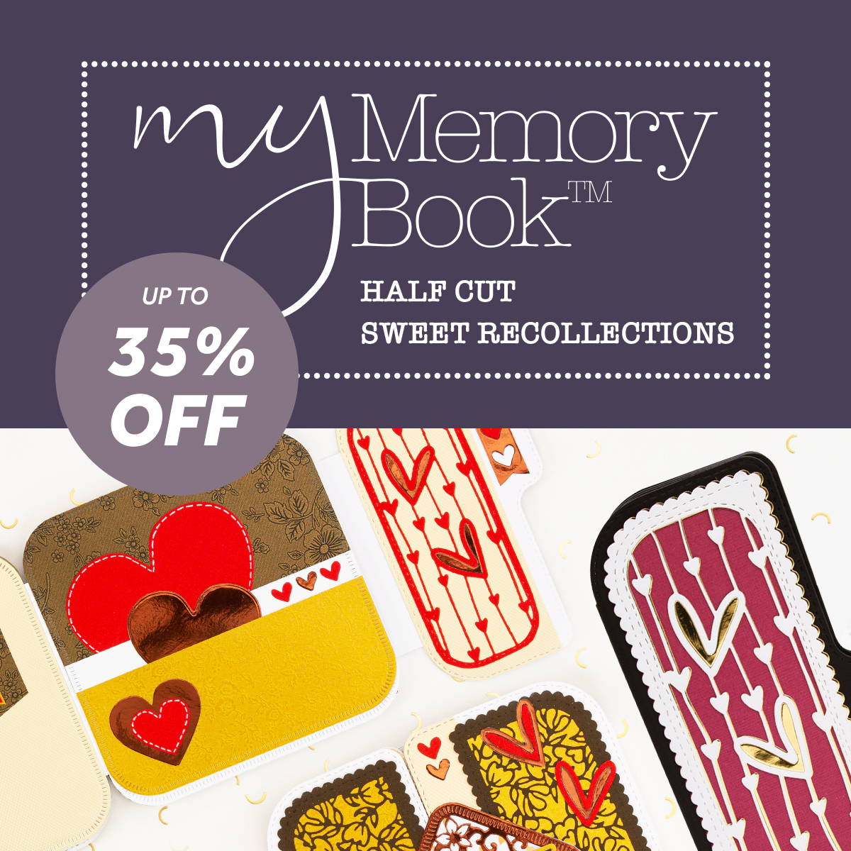 My Memory Book - Half Cut Sweet Recollections