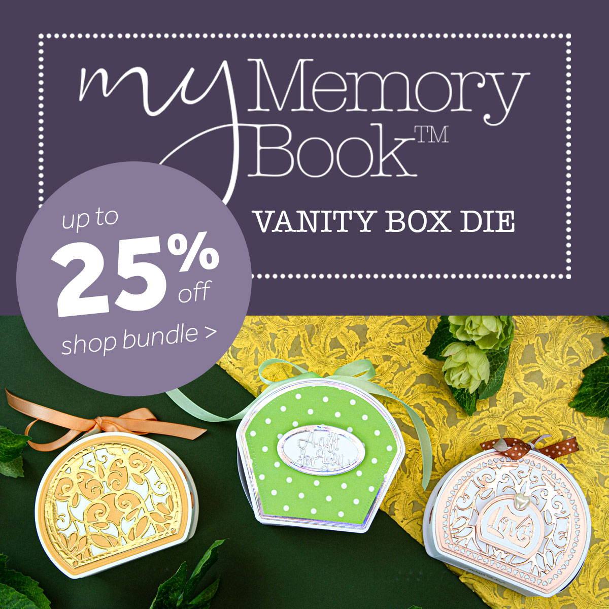 My Memory Book Vanity Box Collection Tonic Studios USA