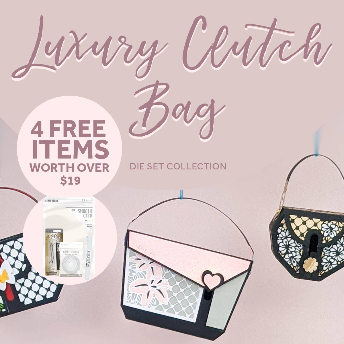 Luxury Clutch Die Set Collection
