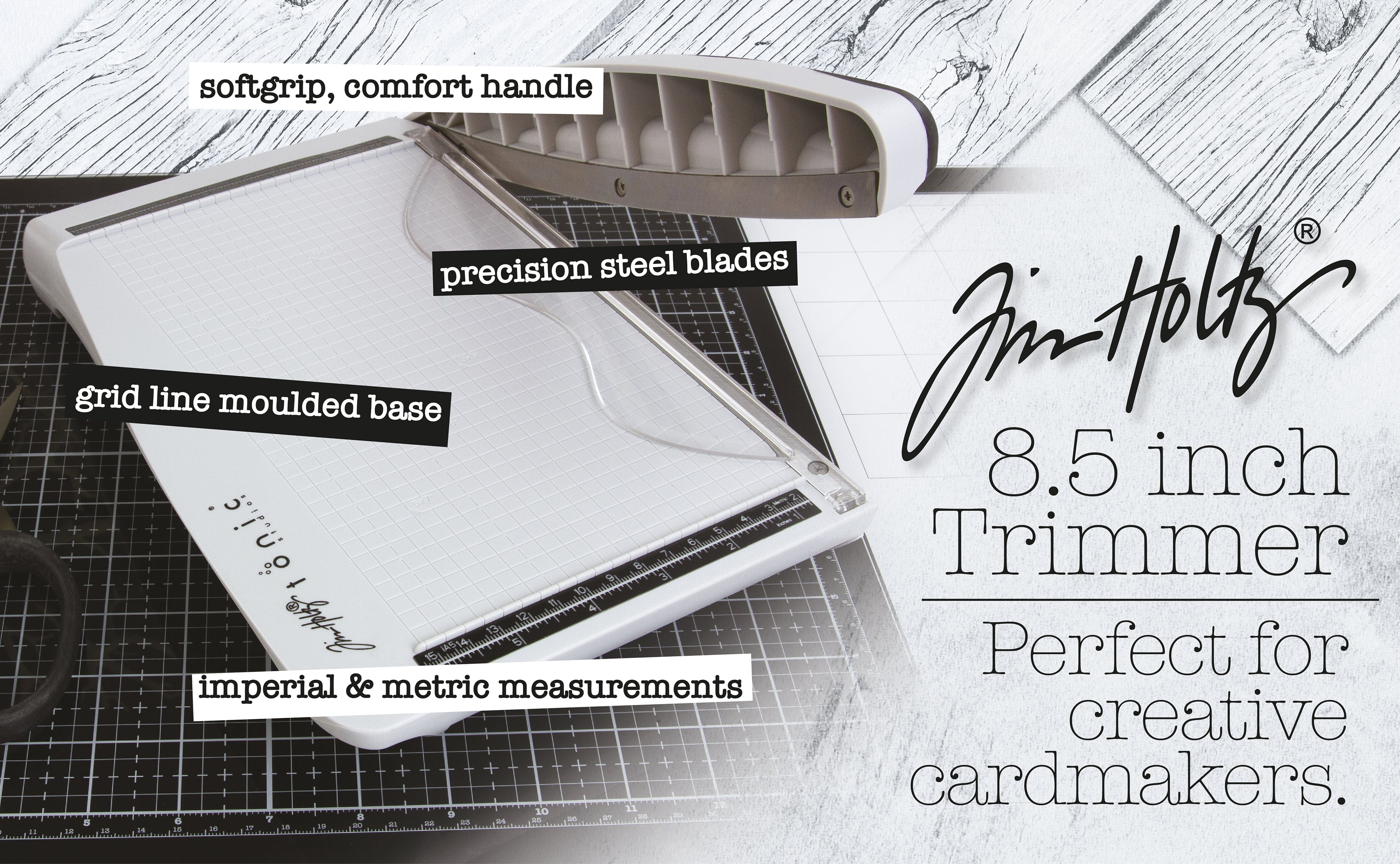 Deckle edge guillotine paper trimmer from Tim Holtz / Tonic Studios