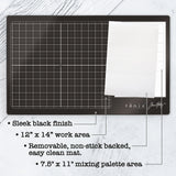 Load image into Gallery viewer, Tim Holtz 23&quot; x 14&quot; Glass Media Mat, Right Handed