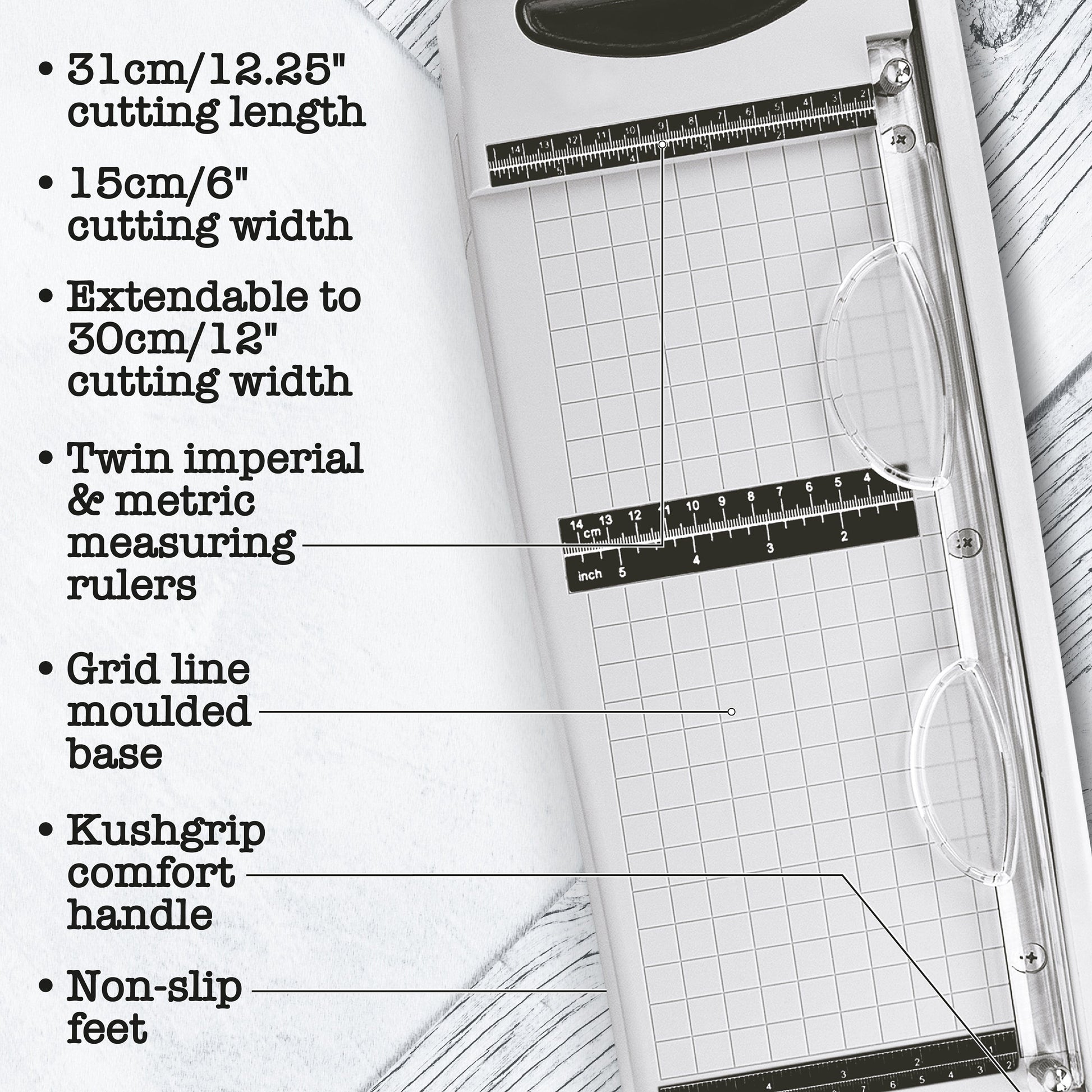 Tim Holtz 12.25" Maxi Guillotine Paper Cutter