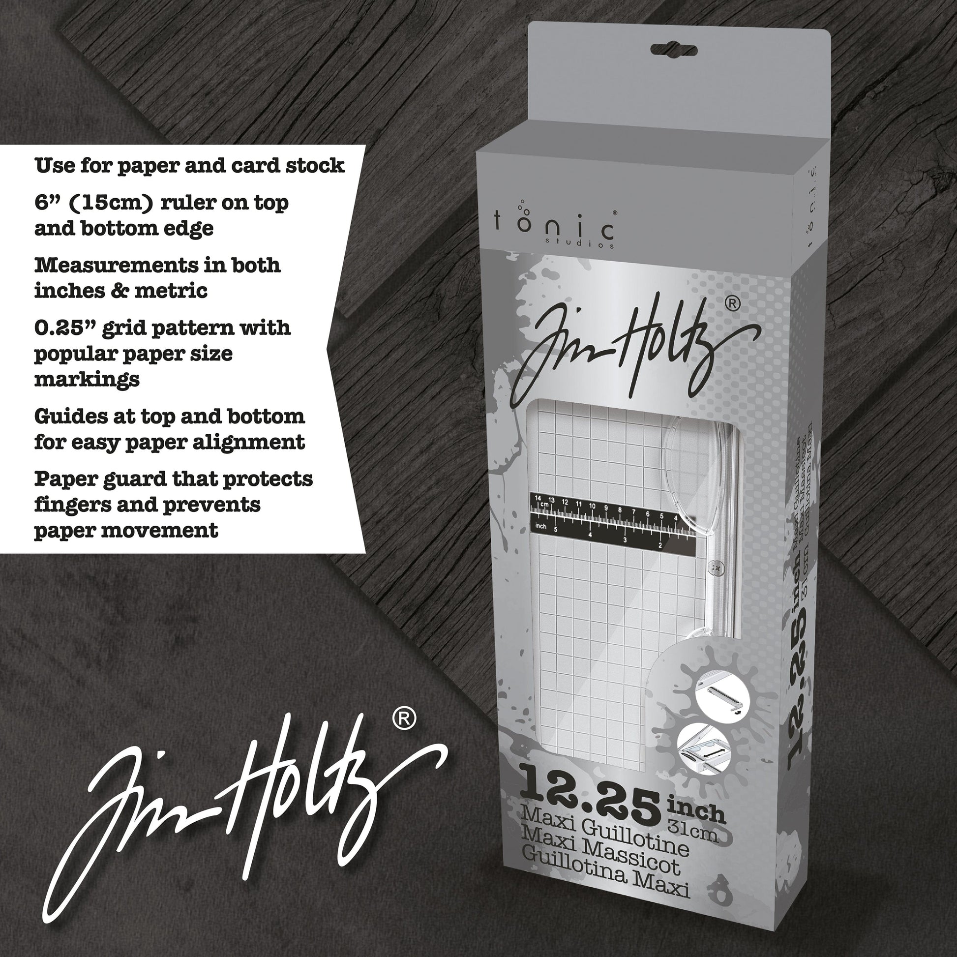Tim Holtz 12.25" Maxi Guillotine Paper Cutter
