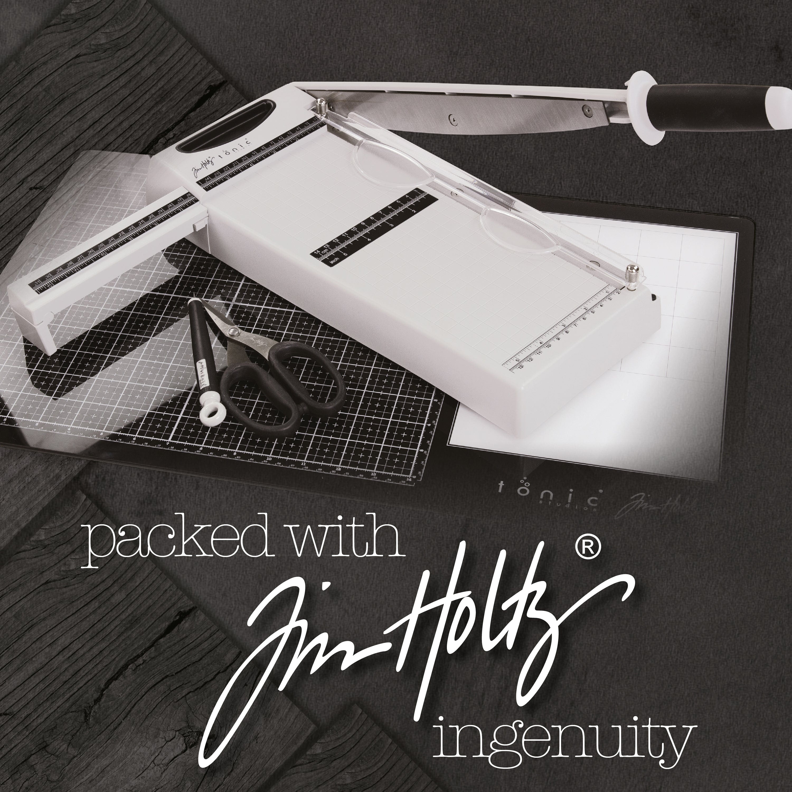 Tim Holtz 12.25" Maxi Guillotine Paper Cutter – Tonic Studios USA