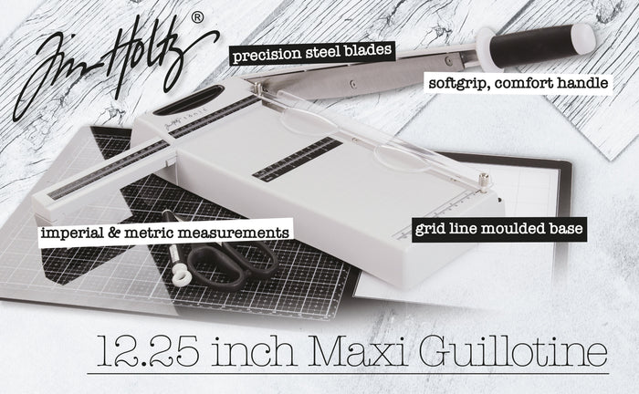 Tim Holtz 12.25" Maxi Guillotine Paper Cutter – Tonic Studios USA