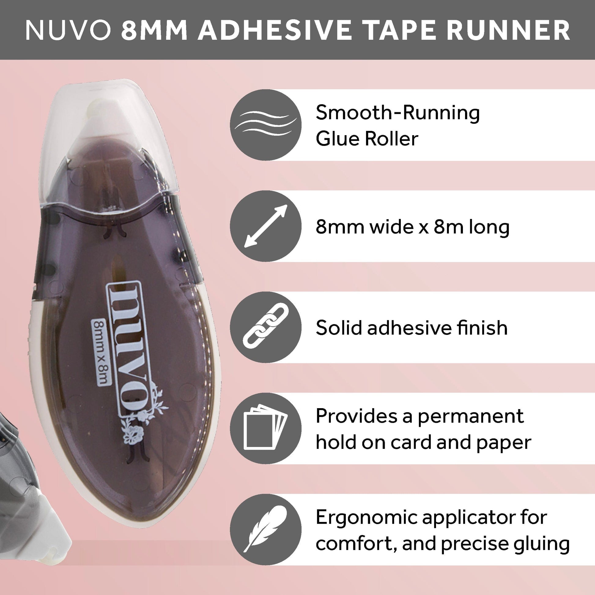 Nuvo - Adhesives - Tape Runner - Maxi - 199n