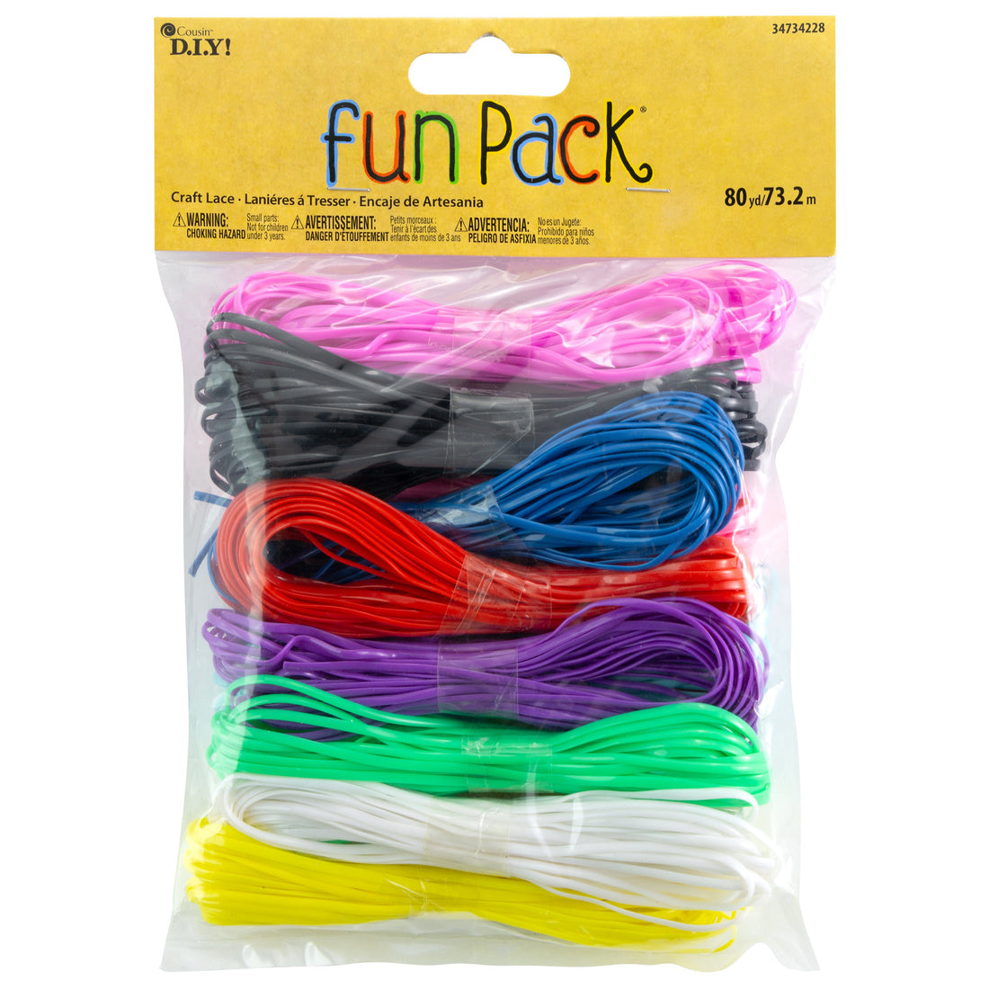 Plastic Craft Lace Fun Pack from CousinDIY - 80 yards – Tonic Studios USA