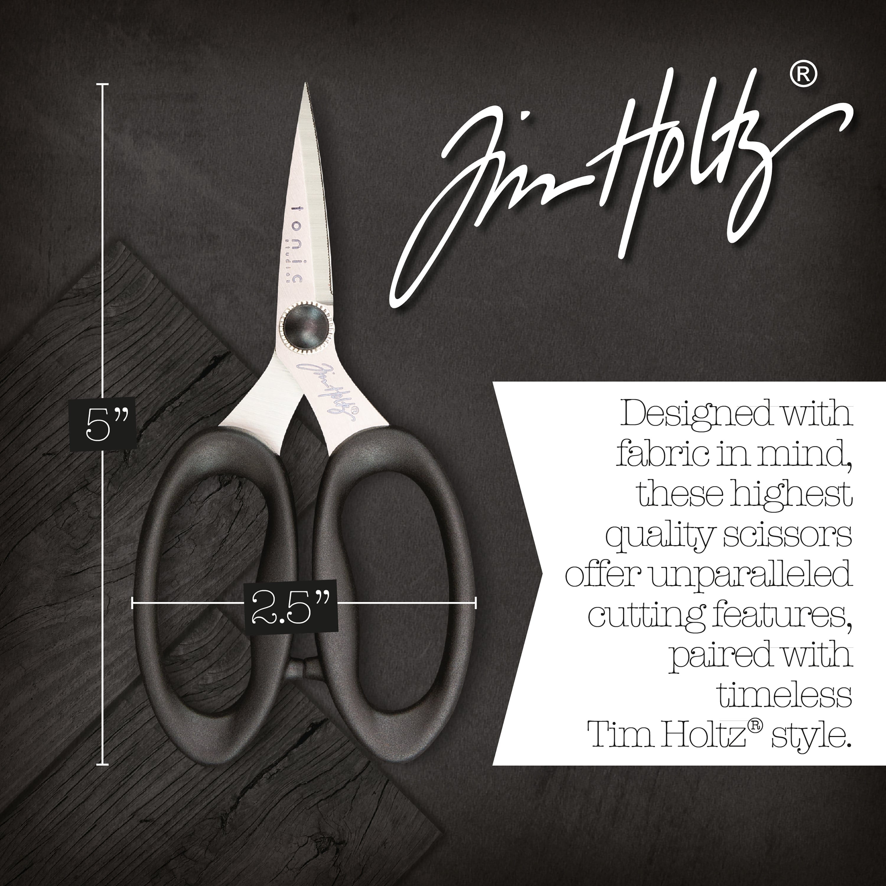 Tim Holtz Titanium Snip Scissors - {creative chick}
